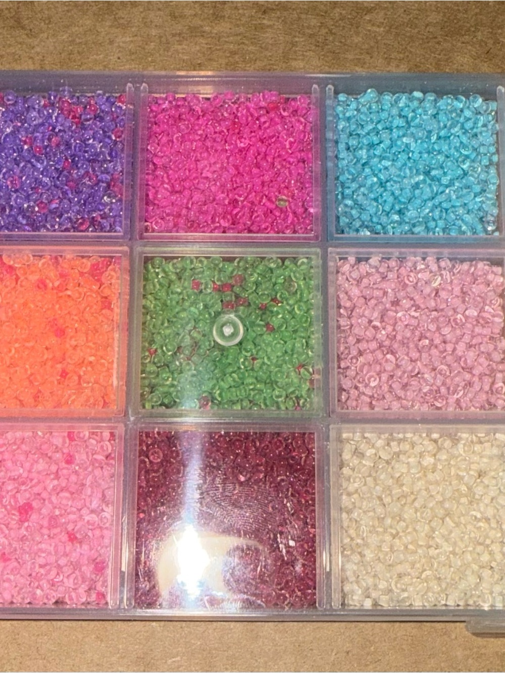 Colorful Assorted Bead Organizer - Multi Color